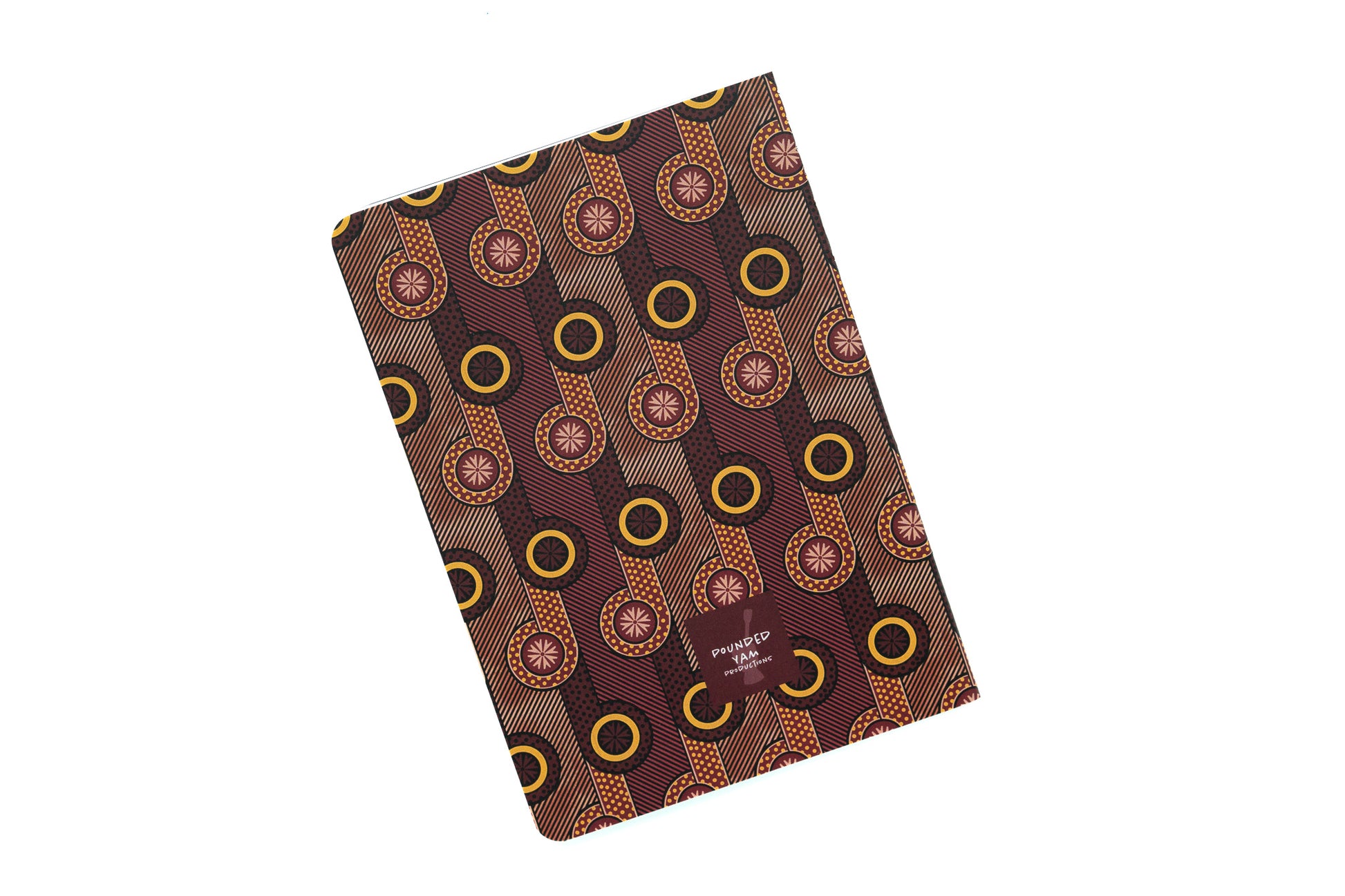 African Print Pocket Notebook - BP (Ankara) - Pounded Yam Productions
