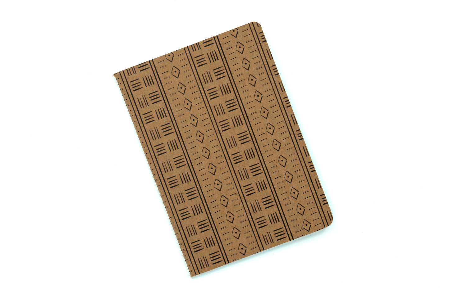 African Mud Cloth Pocket Notebook - Rhombus - Pounded Yam Productions