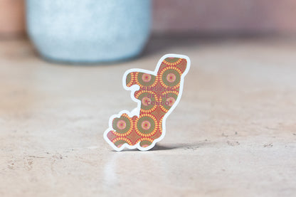 Republic of the Congo Sticker (Central Africa) - Pounded Yam Productions