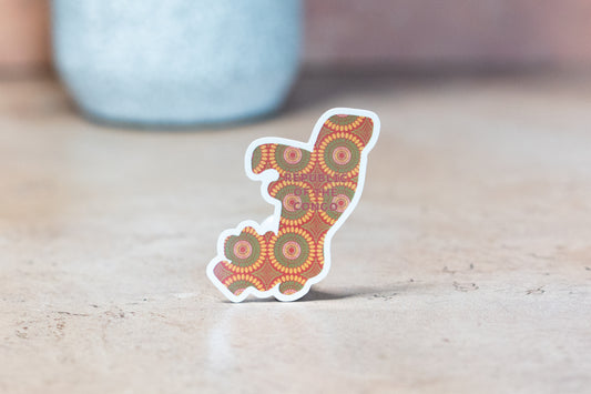 Republic of the Congo Sticker (Central Africa) - Pounded Yam Productions