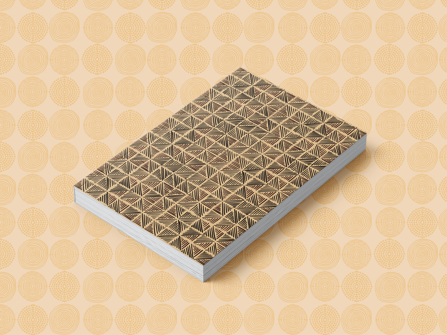 African Print Journal (Triangles A5 Lined)