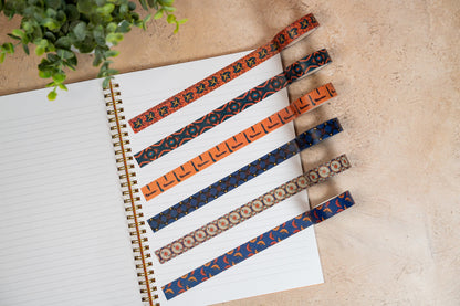 African Print Washi Tape - Fans (Ankara)