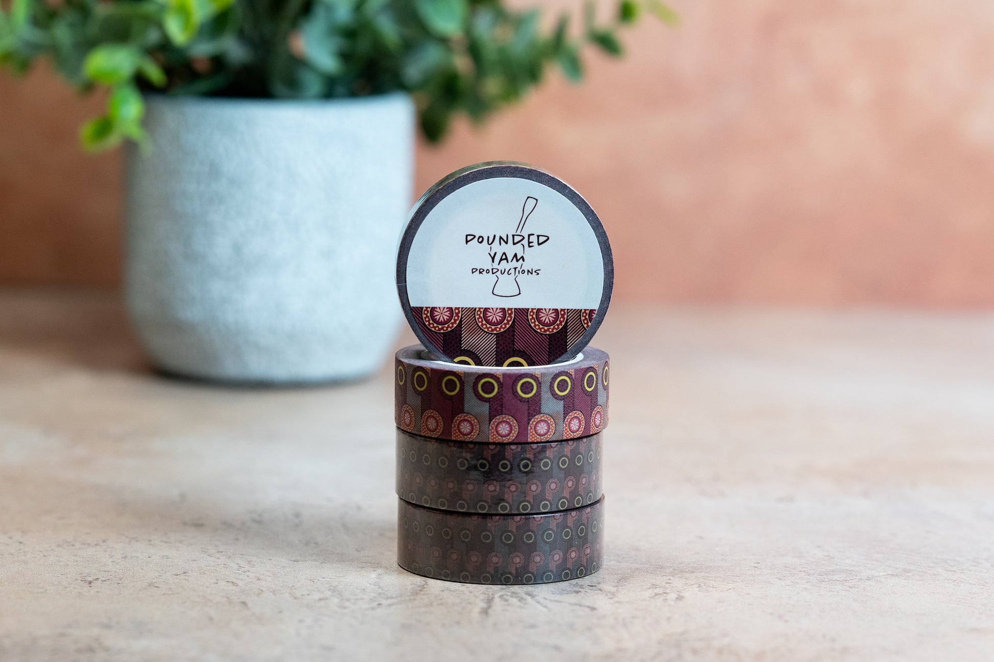 African Print Washi Tape - BP (Ankara) - Pounded Yam Productions