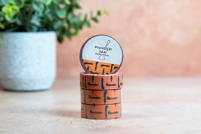 African Print Washi Tape - Walking Sticks (Ankara) - Pounded Yam Productions