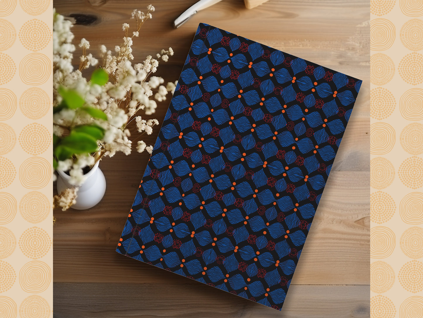 African Print Ankara Inspired Journal (X A5 Lined)