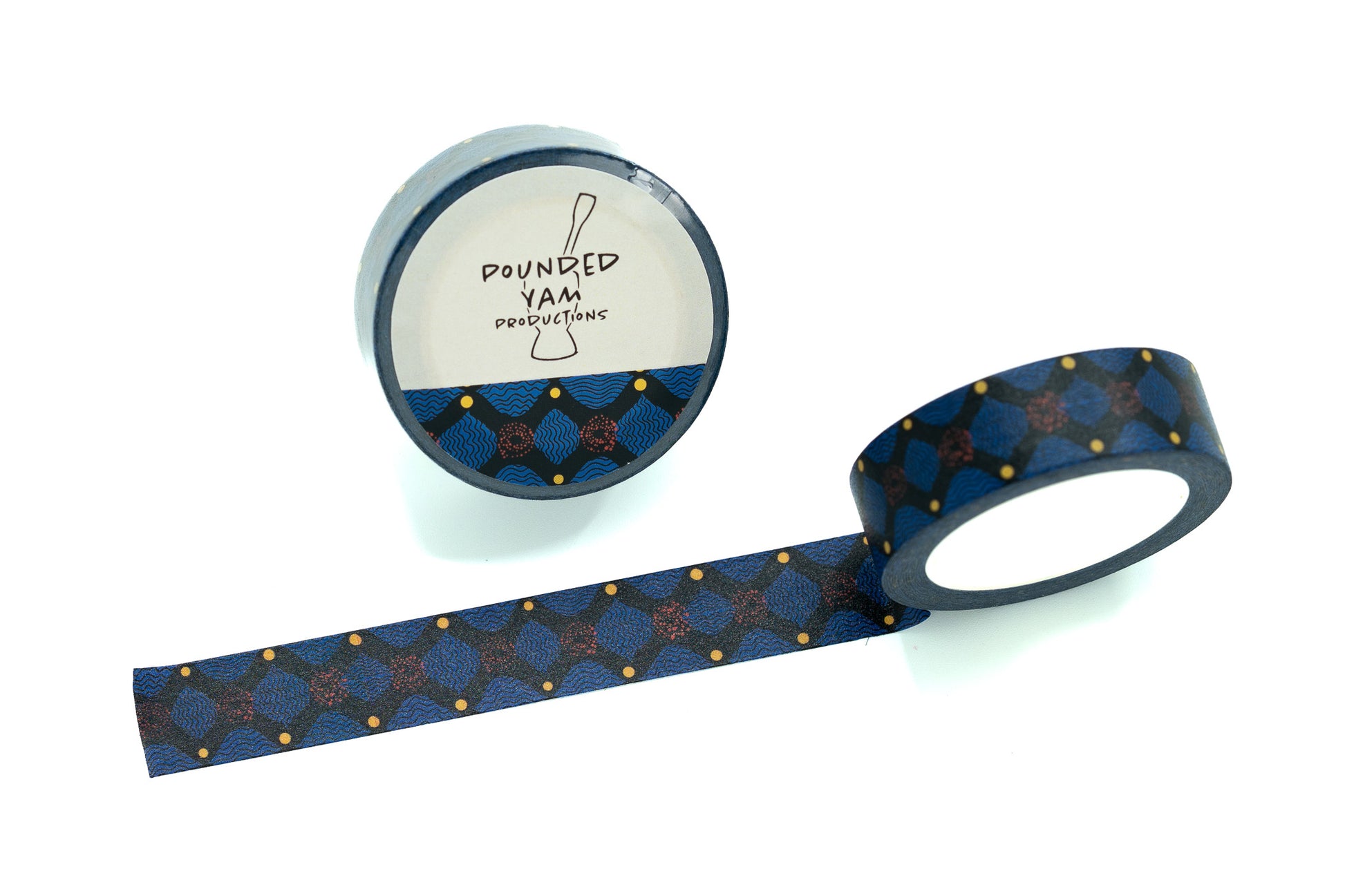 Washi Tape Bundle (African Print Ankara 1) - Pounded Yam Productions