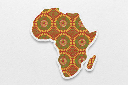 Africa Sticker - Pounded Yam Productions