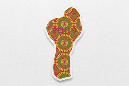 Benin Sticker (West Africa) - Pounded Yam Productions