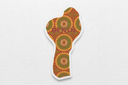 Benin Sticker (West Africa) - Pounded Yam Productions