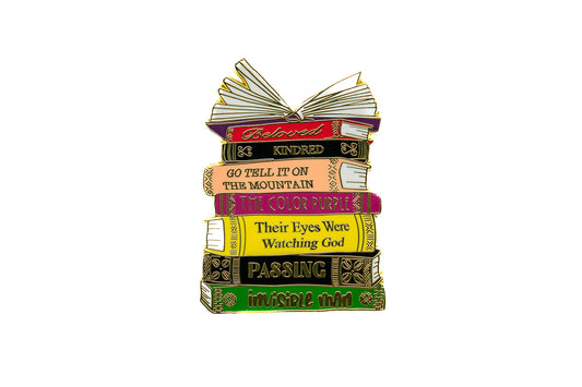 Enamel Pin: Black Literary Classics