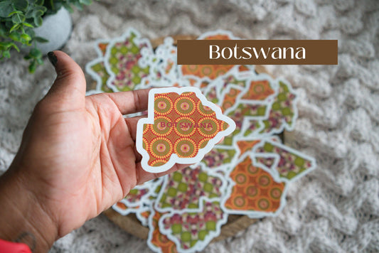 Botswana Sticker (South African Stickers)