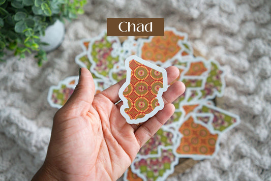 Chad Sticker (Central African Stickers)