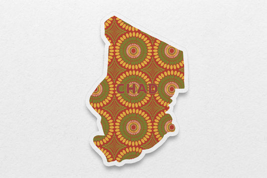 Chad Sticker (Central Africa) - Pounded Yam Productions