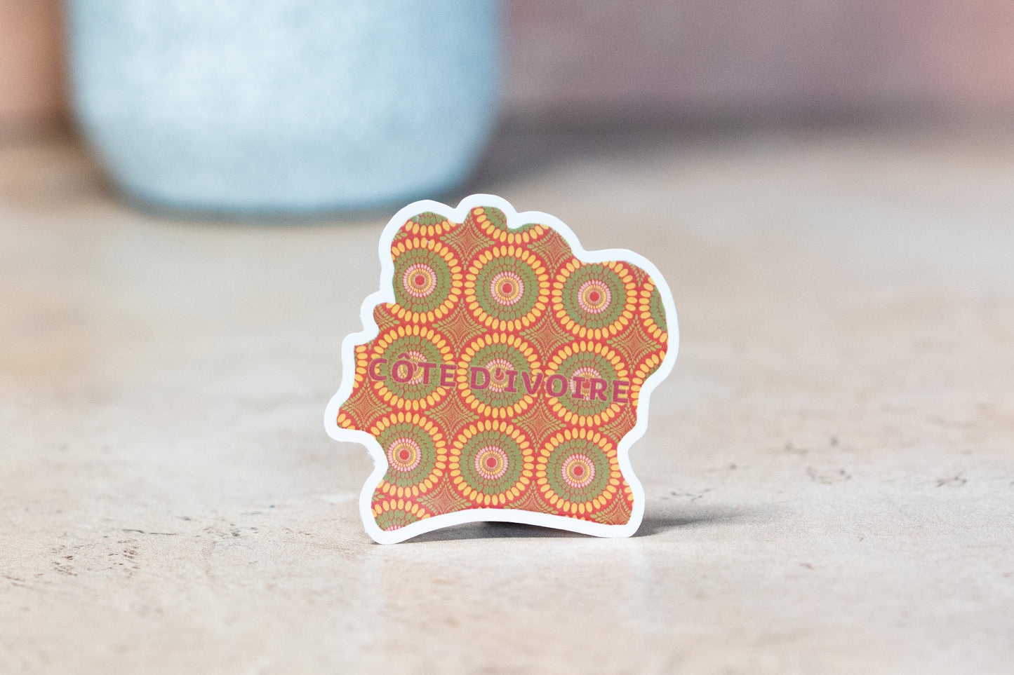 Côte D’ivoire Sticker (West Africa) - Pounded Yam Productions