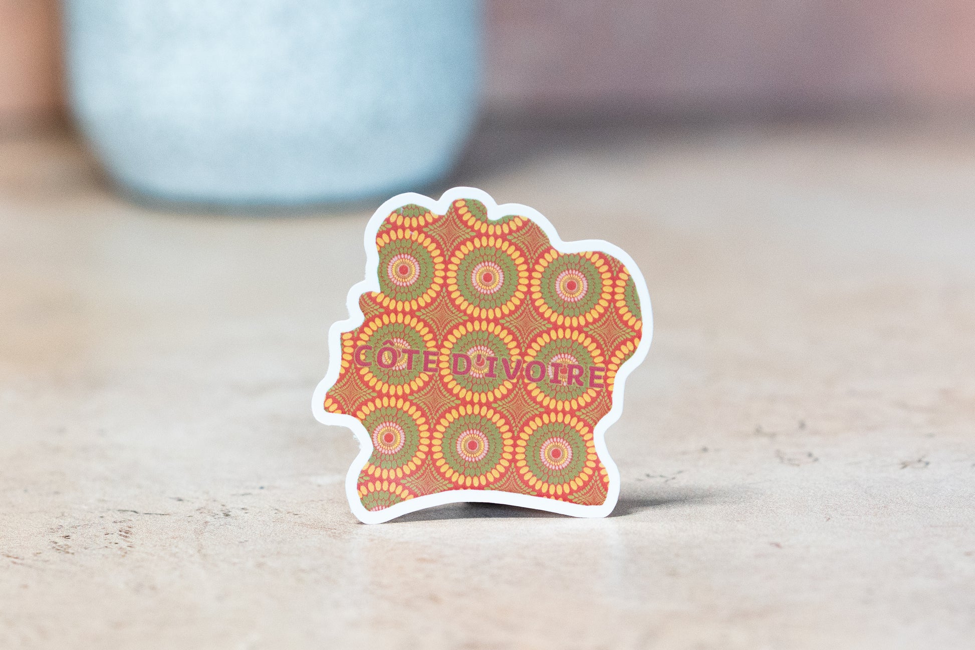 Côte D’ivoire Sticker (West Africa) - Pounded Yam Productions