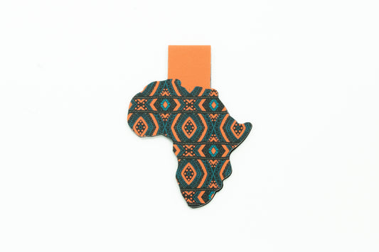 Ankara Africa Magnetic Bookmark - Diamonds