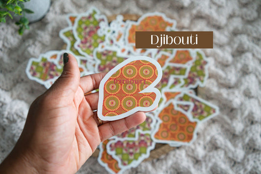 Djibouti Sticker (East African Stickers)