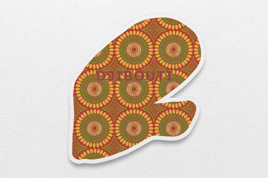 Djibouti Sticker (East Africa) - Pounded Yam Productions