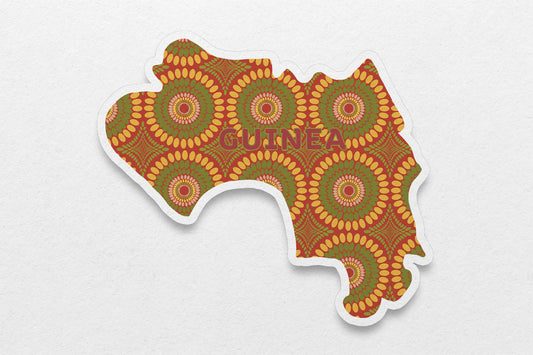 Guinea Sticker (West Africa) - Pounded Yam Productions