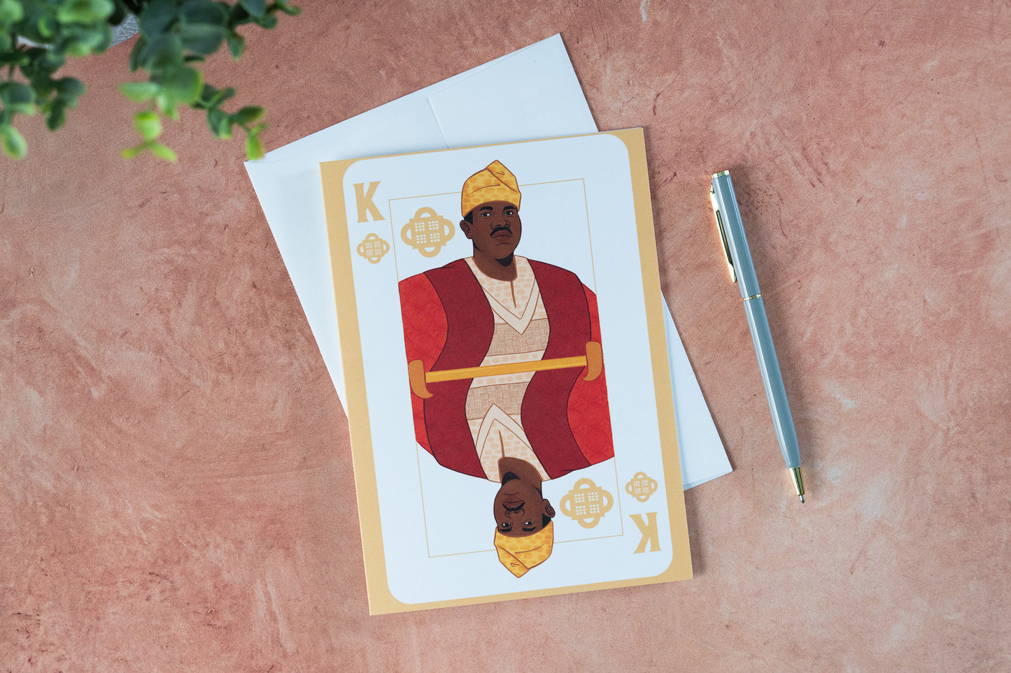 King of Dads Greeting Card