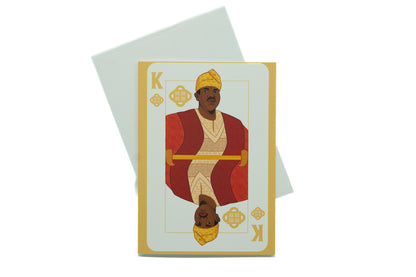 King of Dads Greeting Card