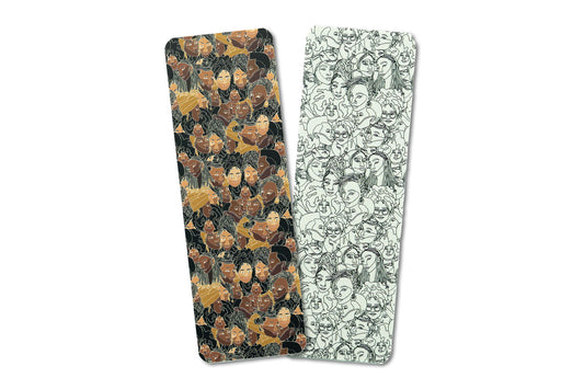 Back Women Line Art Bookmark Bundle - Pounded Yam Productions