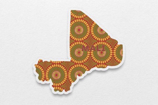Mali Sticker (West Africa) - Pounded Yam Productions