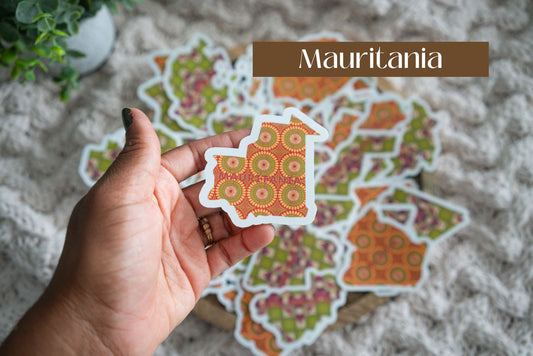 Mauritania Sticker (North African Stickers)