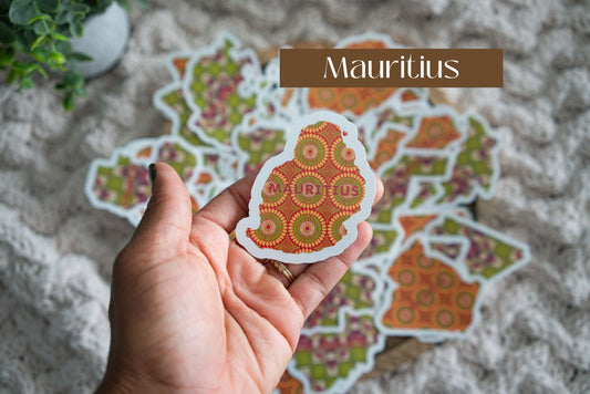 Mauritius Sticker (East African Stickers)