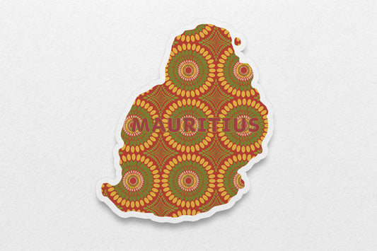 Mauritius Sticker (East Africa) - Pounded Yam Productions
