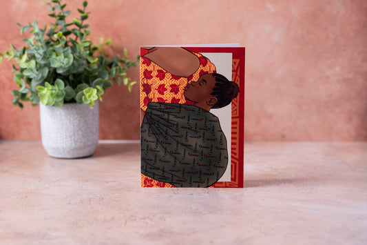 Momma's Back Greeting Card