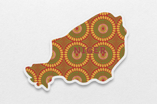 Niger Sticker (West Africa) - Pounded Yam Productions