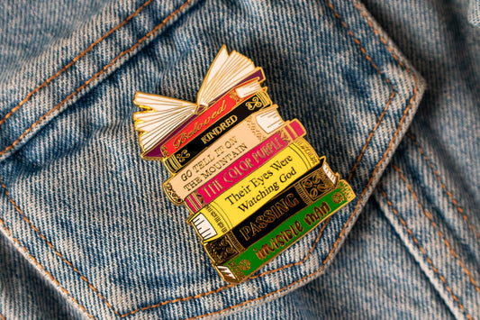 Enamel Pin: Black Literary Classics - Pounded Yam Productions