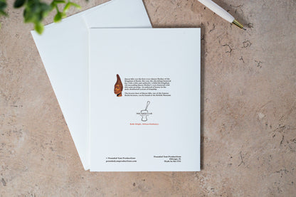 Queen Mother Greeting Card - Pounded Yam Productions