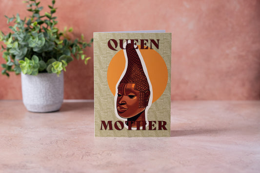 Queen Mother Greeting Card
