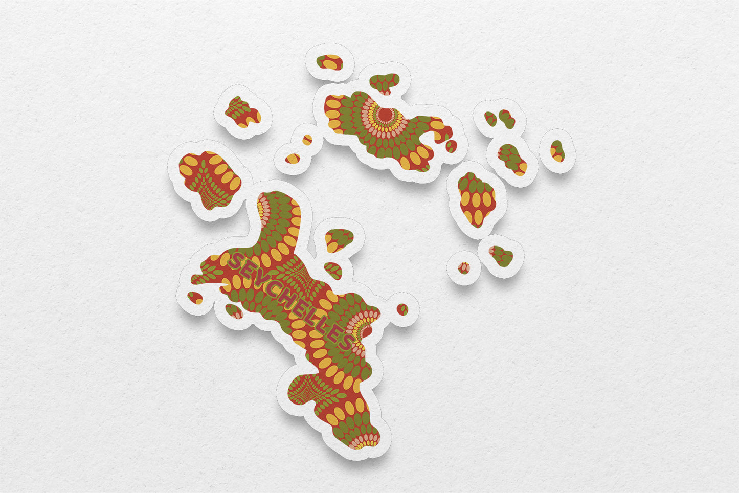 Seychelles Sticker (East Africa) - Pounded Yam Productions