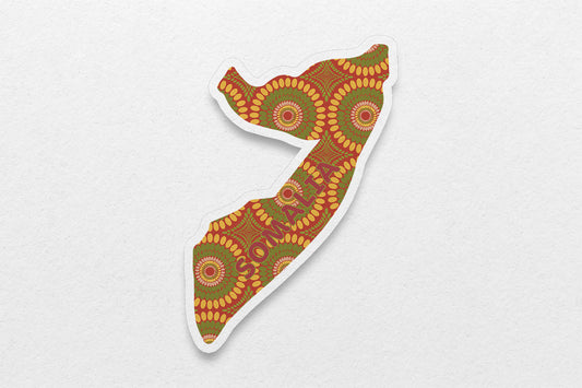 Somalia Sticker (East Africa) - Pounded Yam Productions
