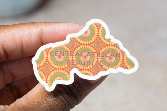 Central African Republic Sticker (Central Africa)