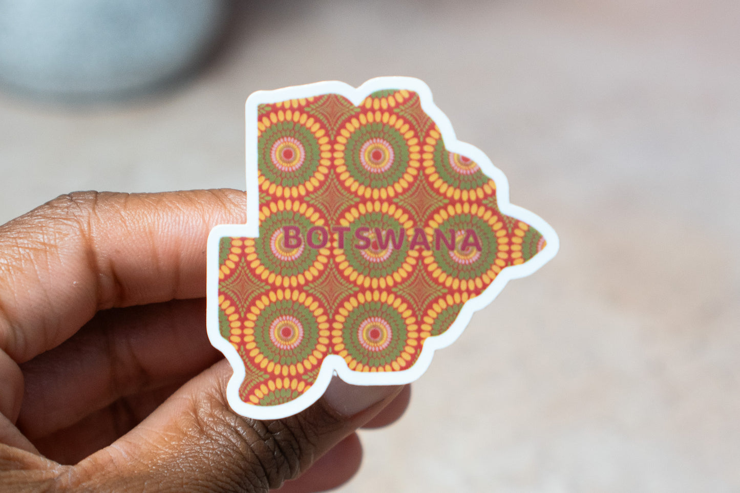 Botswana Sticker (Southern Africa)