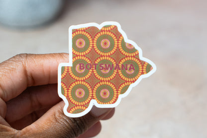Botswana Sticker (Southern Africa)