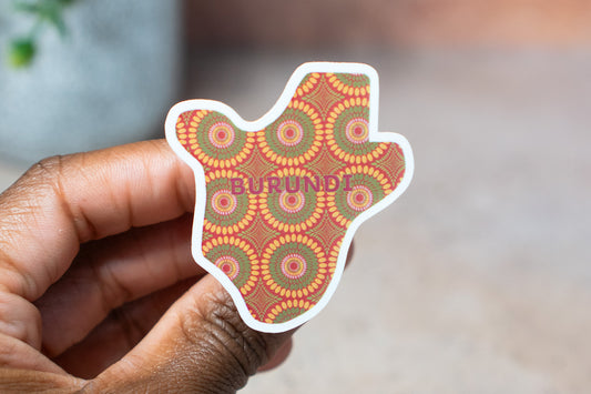 Burundi Sticker (East Africa)
