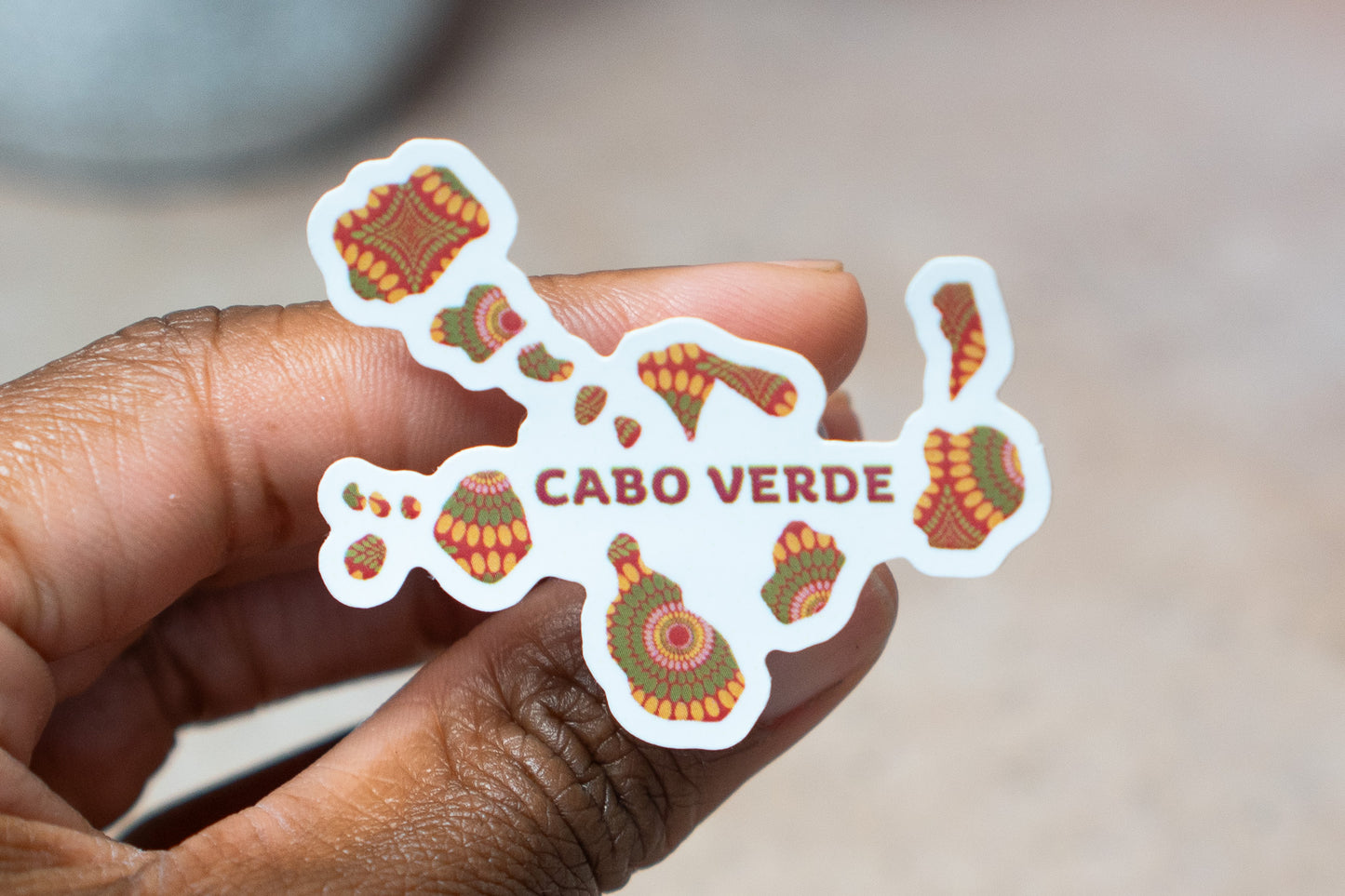 Cabo Verde Sticker (West Africa)