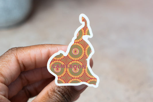 Cameroon Sticker (Central Africa)