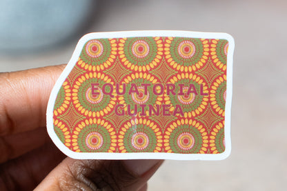 Equatorial Guinea Sticker (Central Africa)