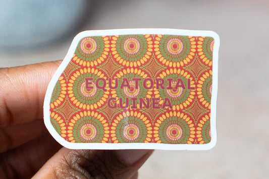 Equatorial Guinea Sticker (Central Africa)