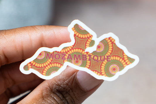 Mozambique Sticker (Southern Africa)