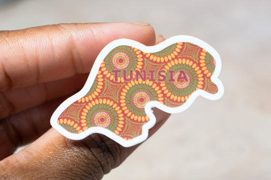 Tunisia Sticker (North Africa)
