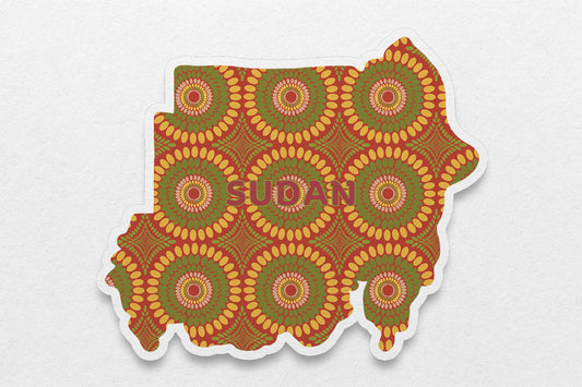 Sudan Sticker (East Africa) - Pounded Yam Productions