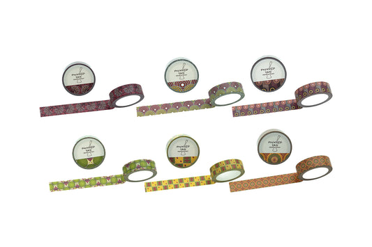Washi Tape Bundle (African Print Ankara 2)