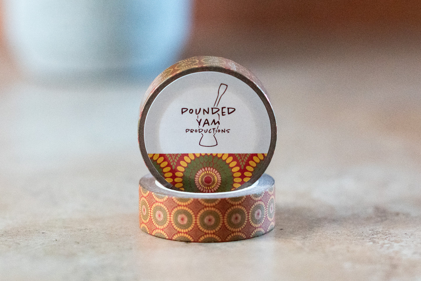 African Print Washi Tape - Bloom (Ankara) - Pounded Yam Productions